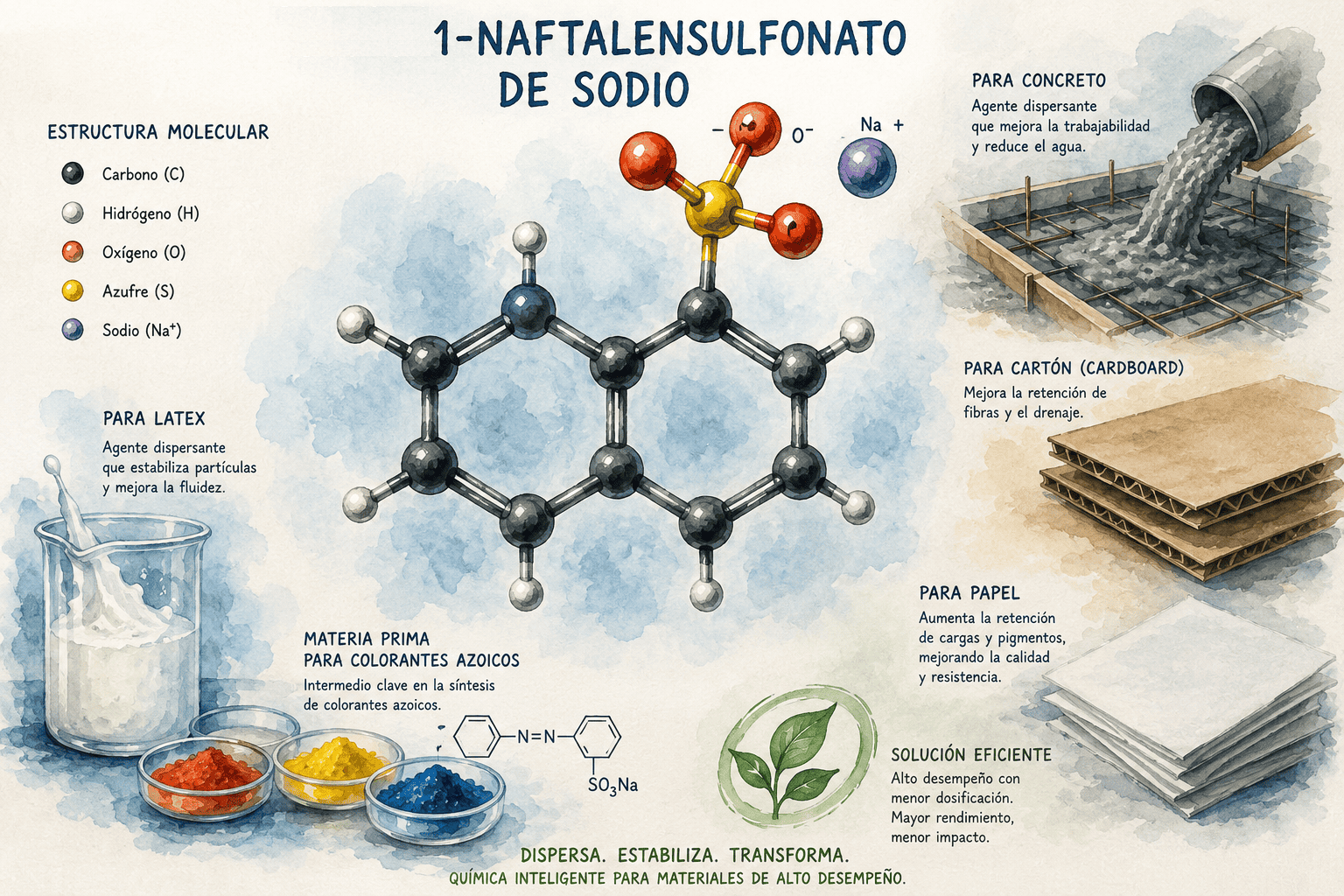 Naftalen Sulfonato de Sodio