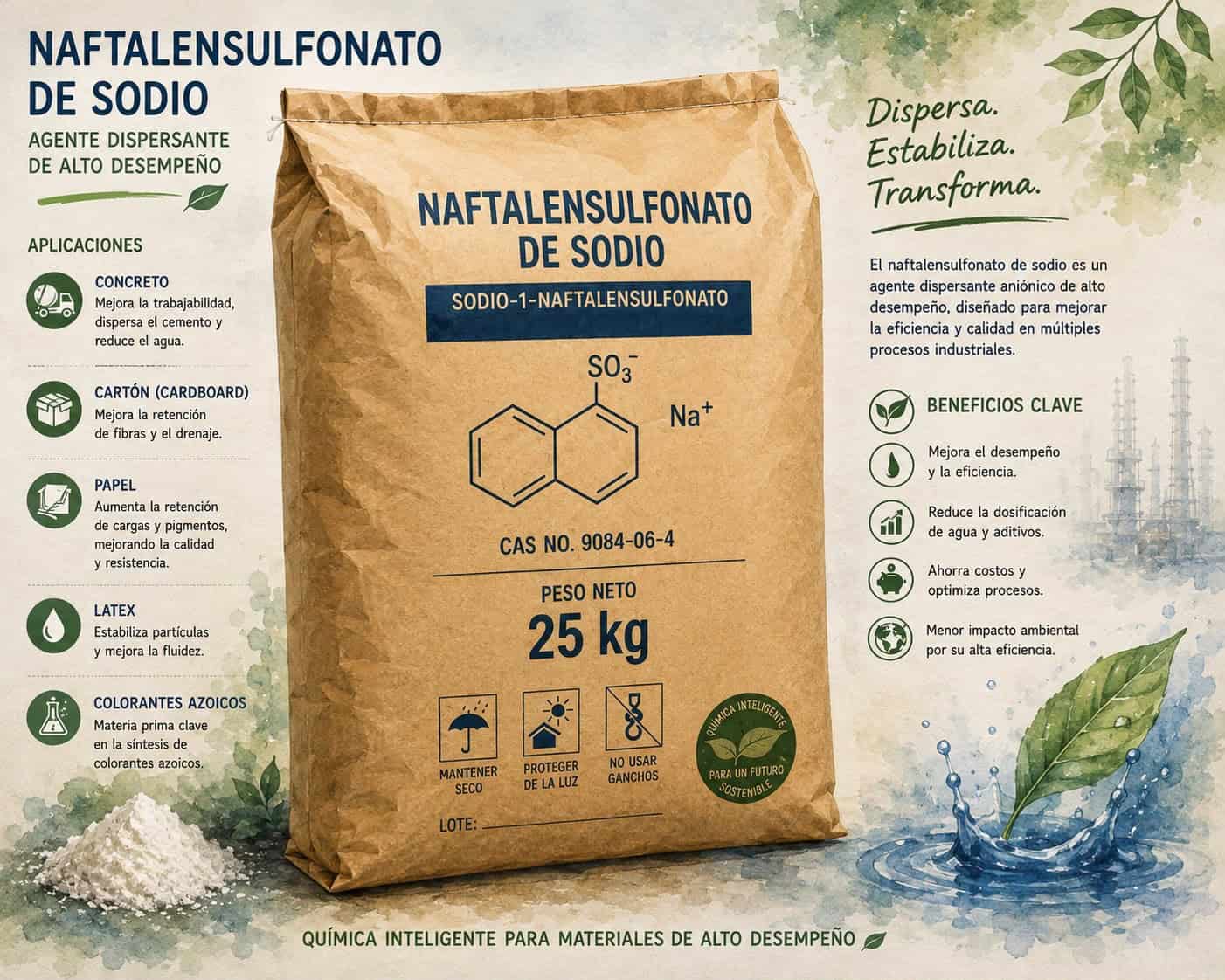 Naftalen Sulfonato de Sodio